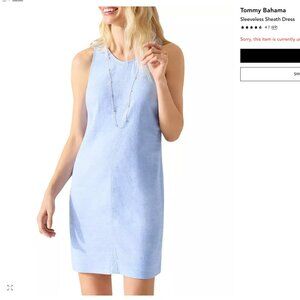 Tommy Bahama Light Blue Sleeveless Dress
